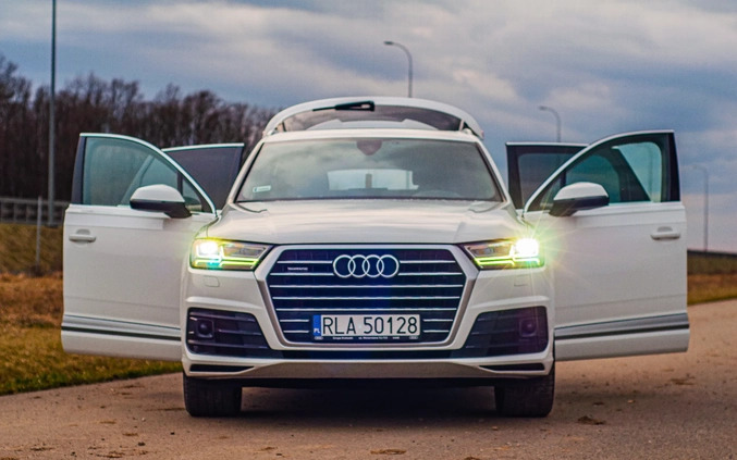 Audi Q7 cena 171500 przebieg: 185990, rok produkcji 2017 z Łańcut małe 704